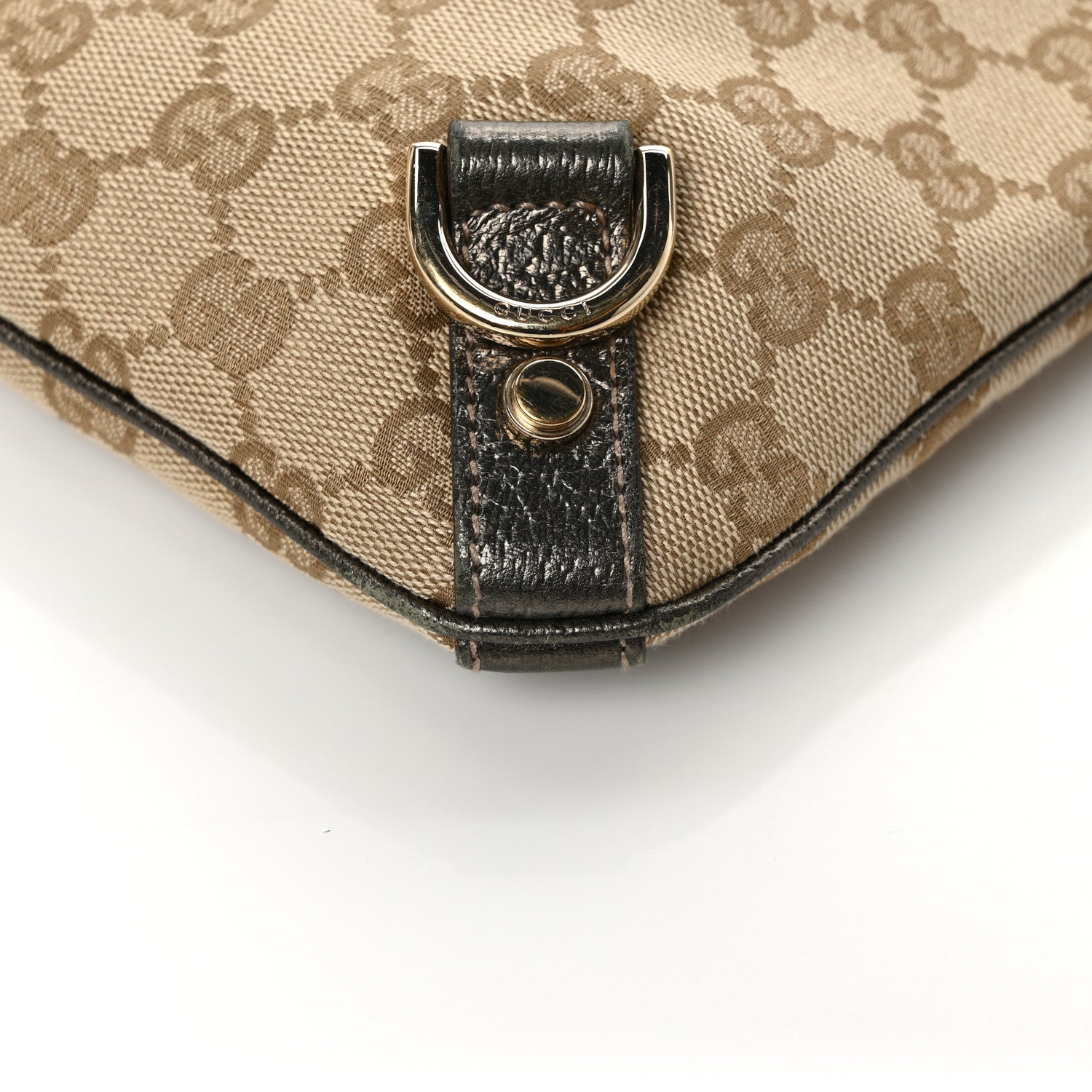 Gucci Monogram Abbey Messenger Bag Pewter 11 of 12