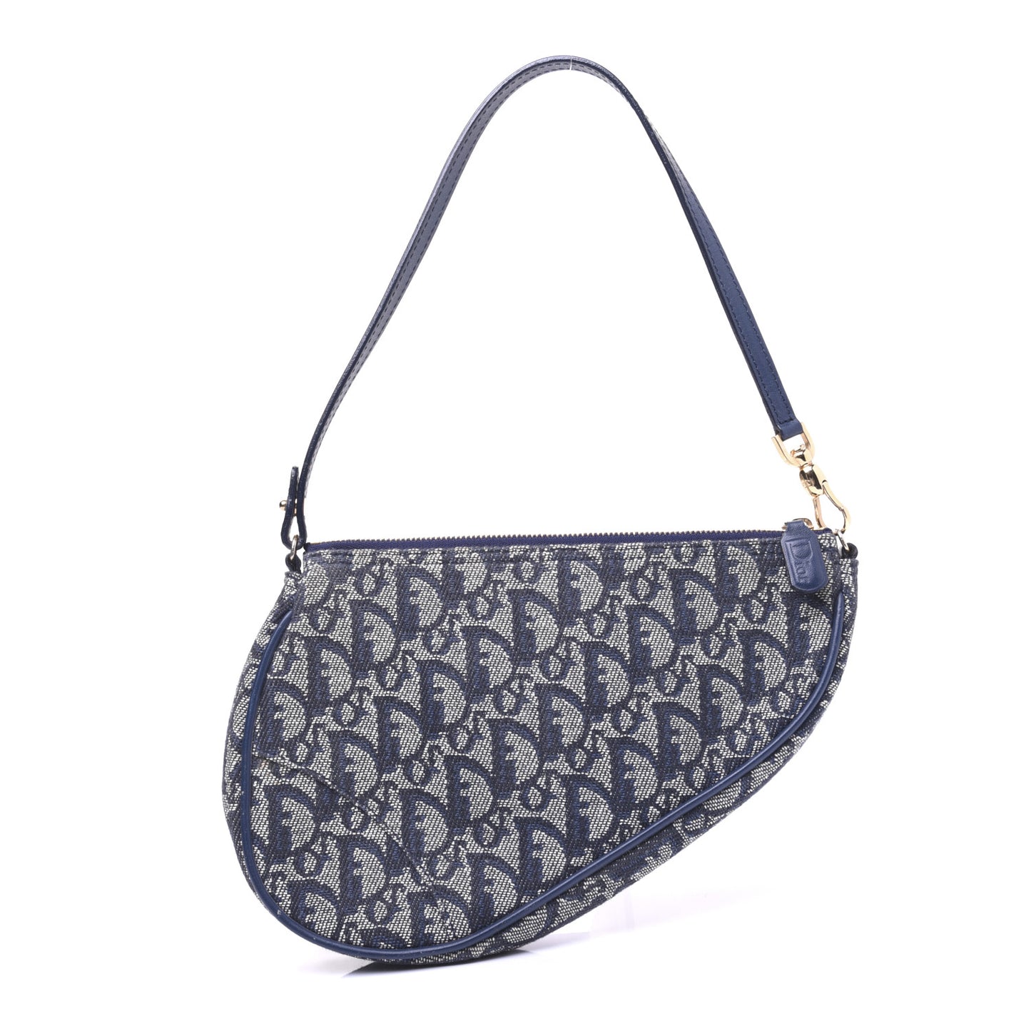 Monogram Mini Saddle Pochette Navy