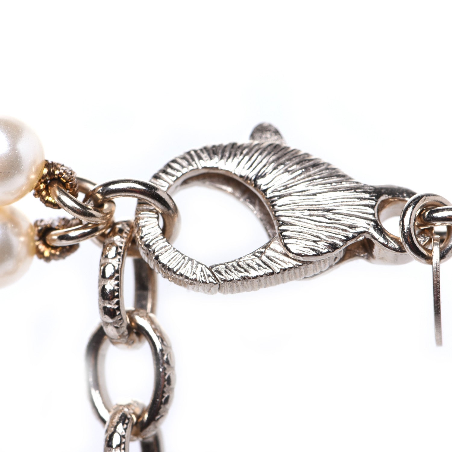 Chanel Pearl Multi Strand CC Necklace Gold 11 of 14