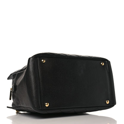 Chanel Caviar Quilted Petit Timeless Tote PTT Black 5 of 10