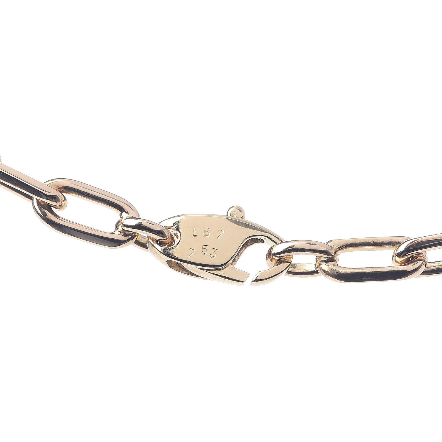 Cartier 18K Yellow Gold 5mm Spartacus Chain Necklace 4 of 4