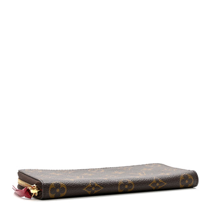 Louis Vuitton Monogram Clemence Wallet Fuchsia 4 of 6