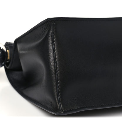 Jacquemus Smooth Calfskin La Pochette Rond Carre Black 8 of 9