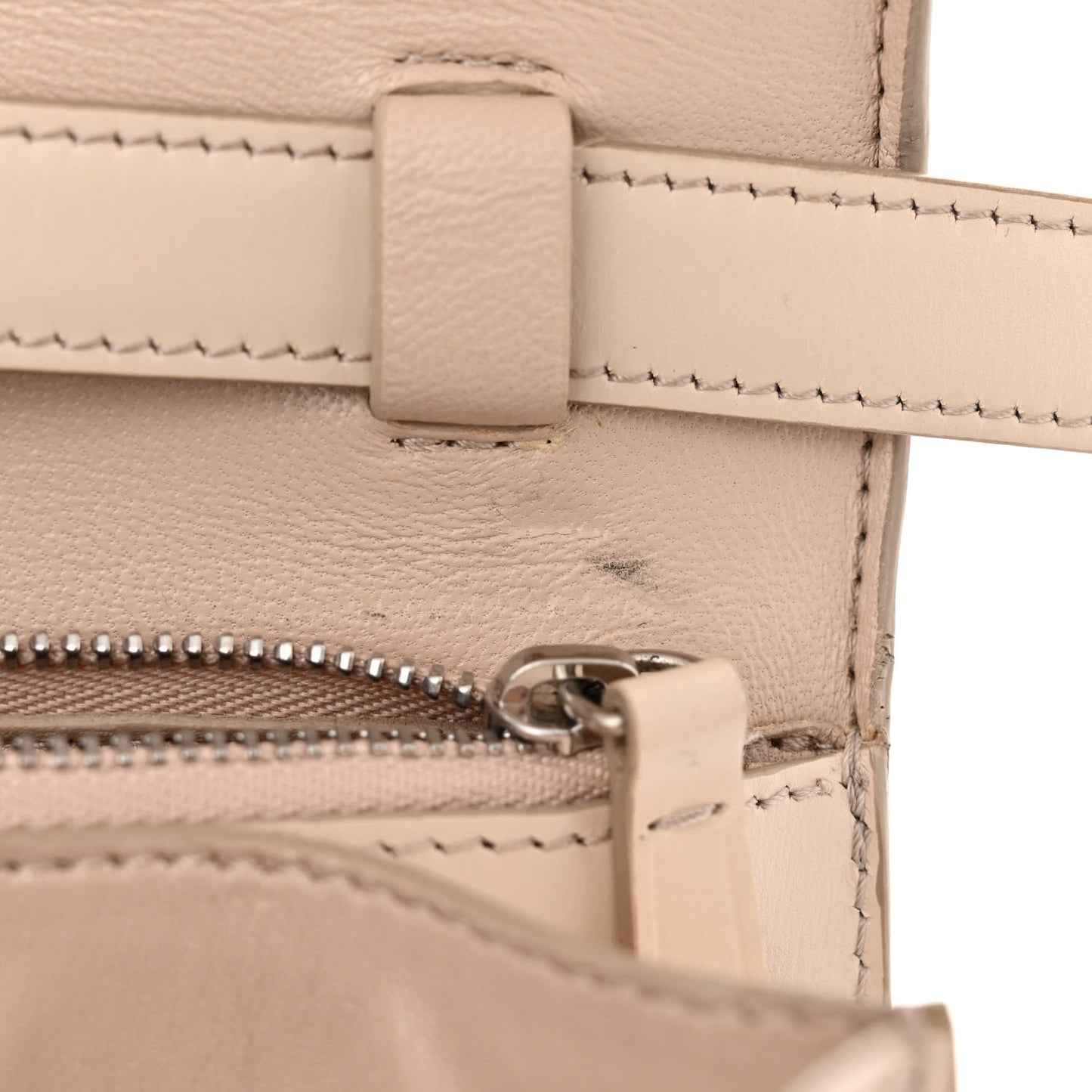 Calfskin Medium Classic Box Flap Bag Cream