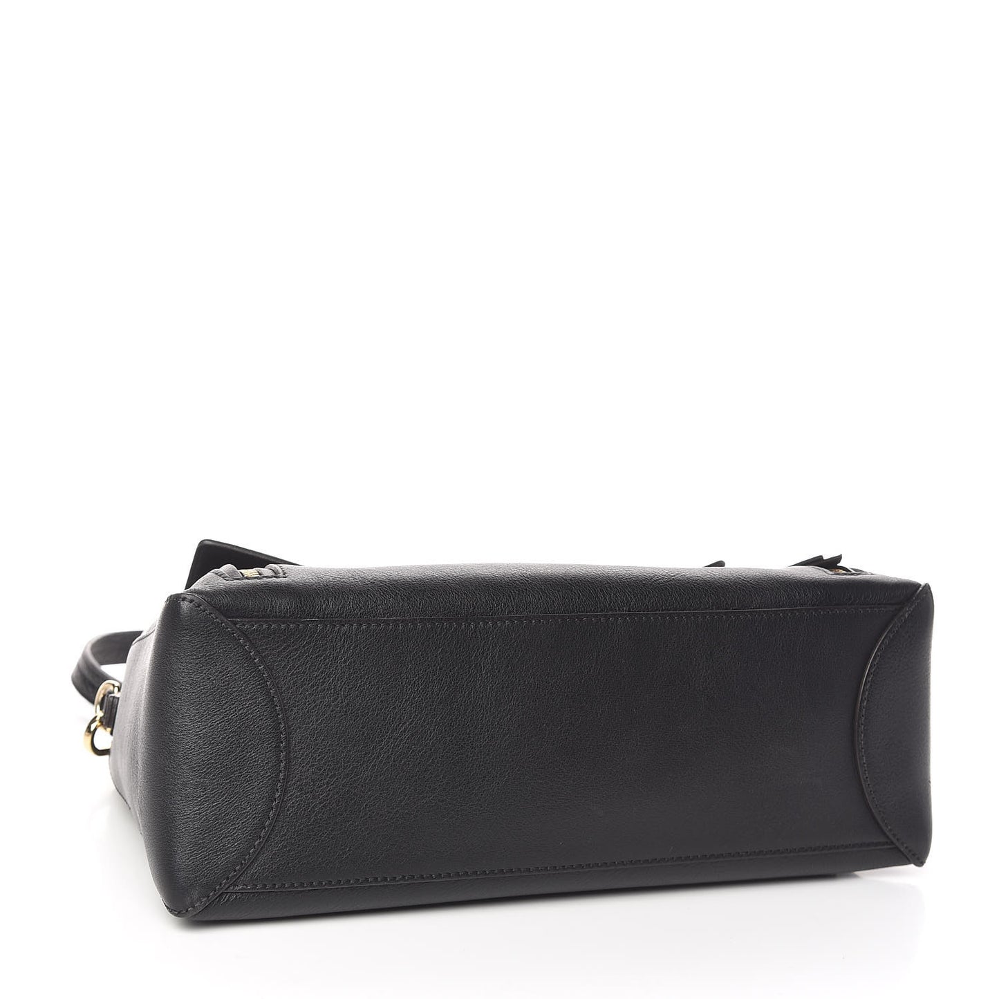 Calfskin Medium Faye Day Shoulder Bag Black