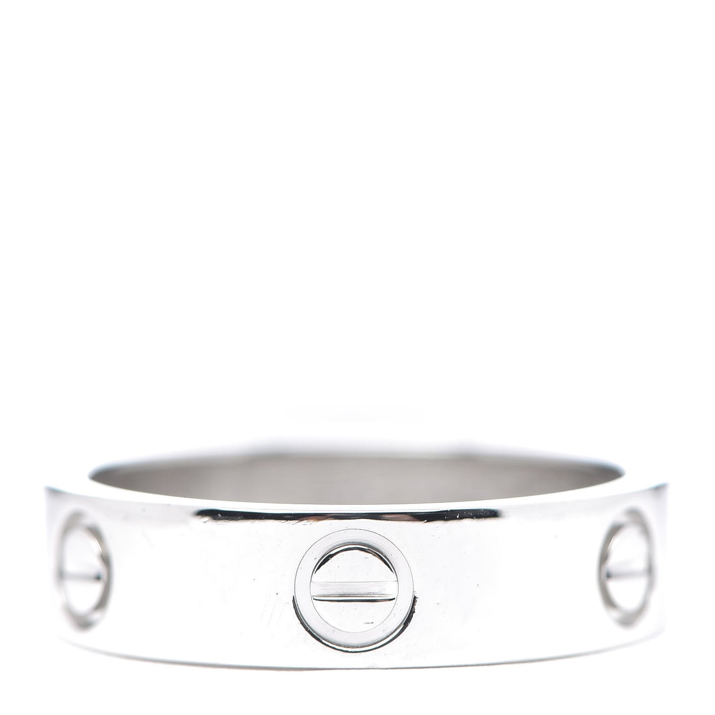 Platinum 5.5mm LOVE Ring 59 8.75