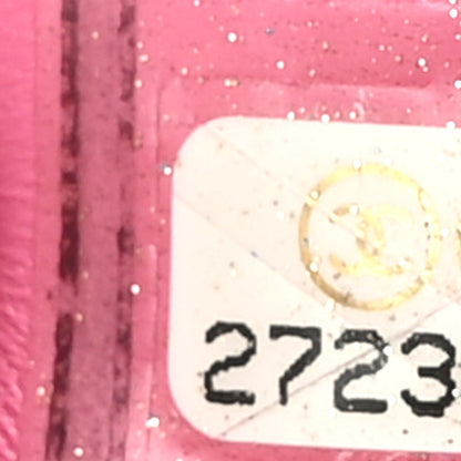 Chanel Caviar Quilted Zip Around Classic Coin Purse Pink 7 of 9