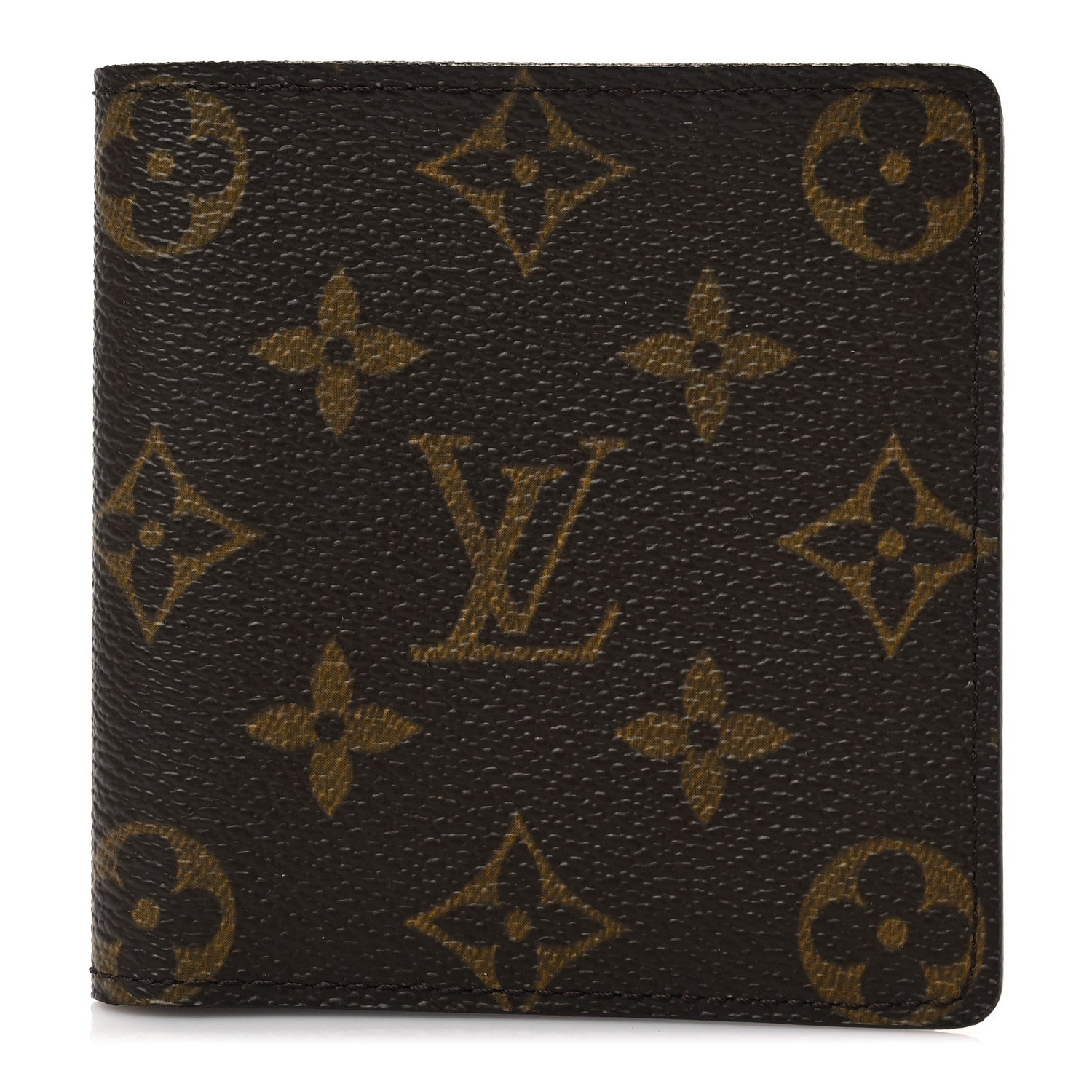 Louis Vuitton Monogram Mens Billfold Wallet 6 Credit Card Slots 1 of 6