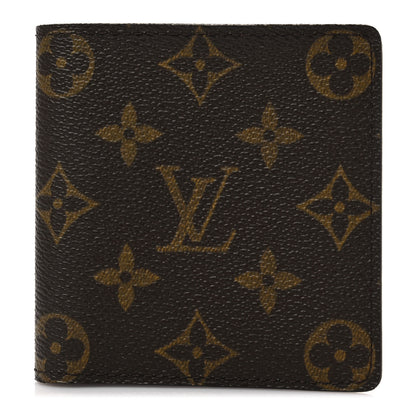 Louis Vuitton Monogram Mens Billfold Wallet 6 Credit Card Slots 1 of 6