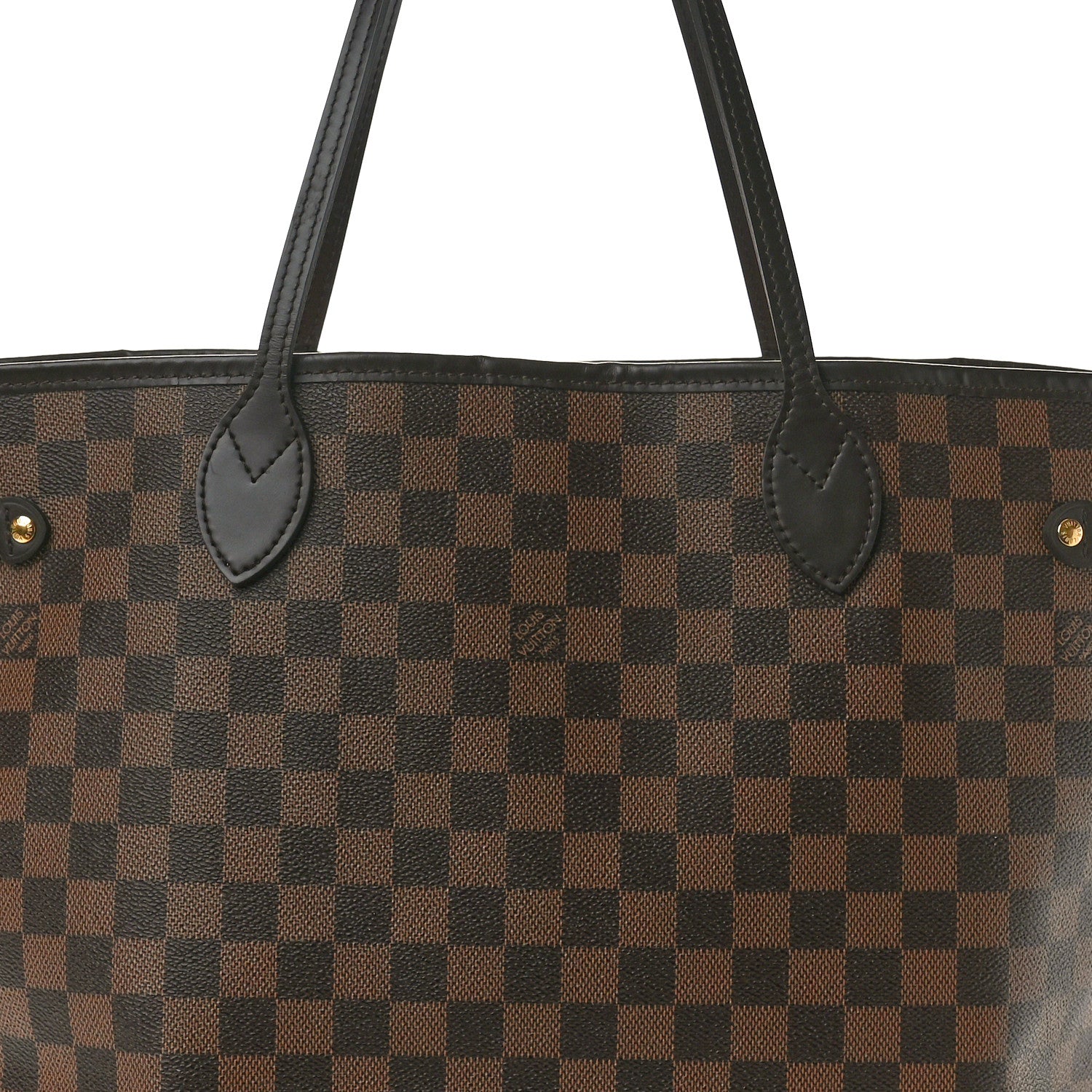 Louis Vuitton Damier Ebene Neo Neverfull MM Rose Ballerine 7 of 12