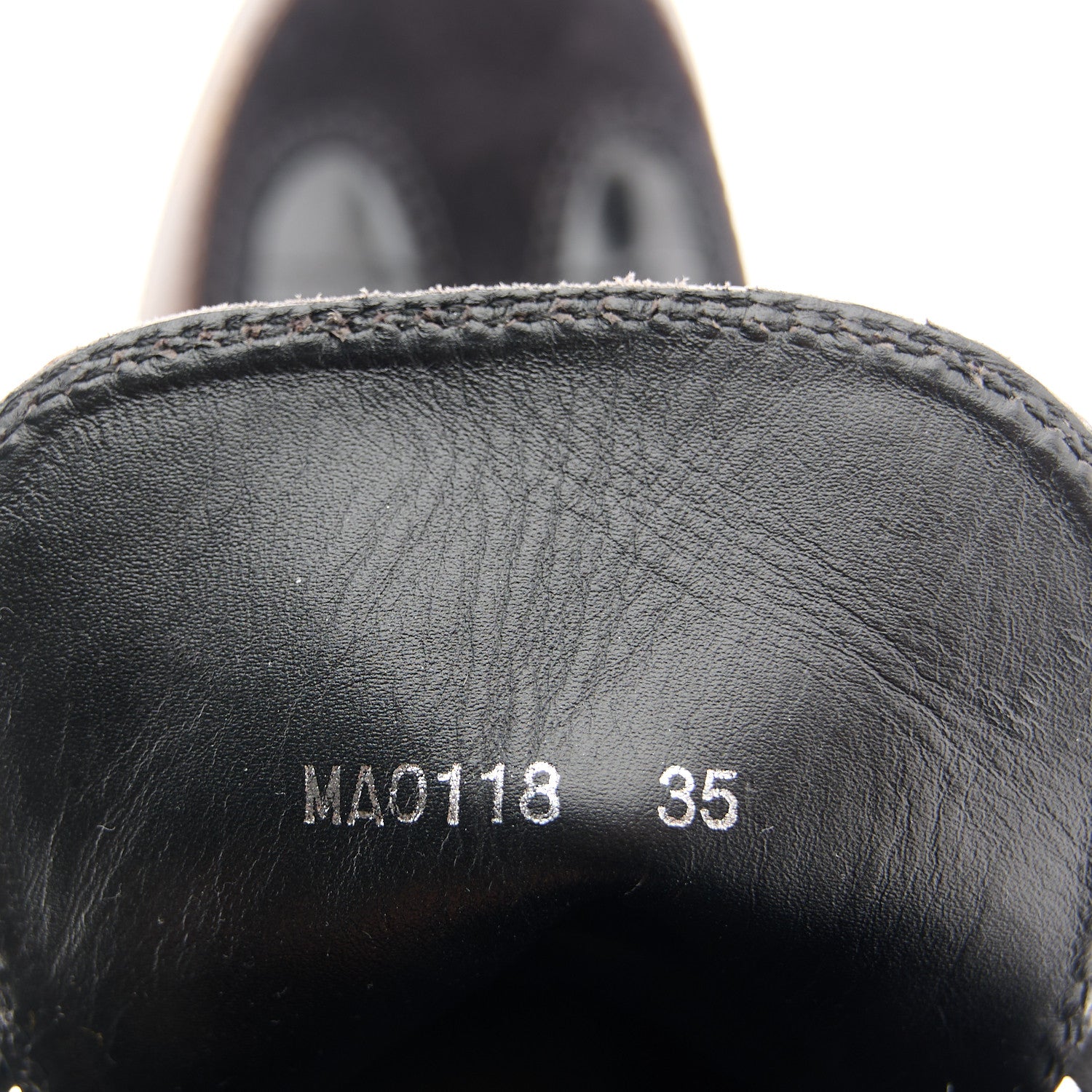 Louis Vuitton Suede Calfskin Crocodile Embossed Patent Monogram Laureate Platform Desert Boots 35 Black 8 of 10