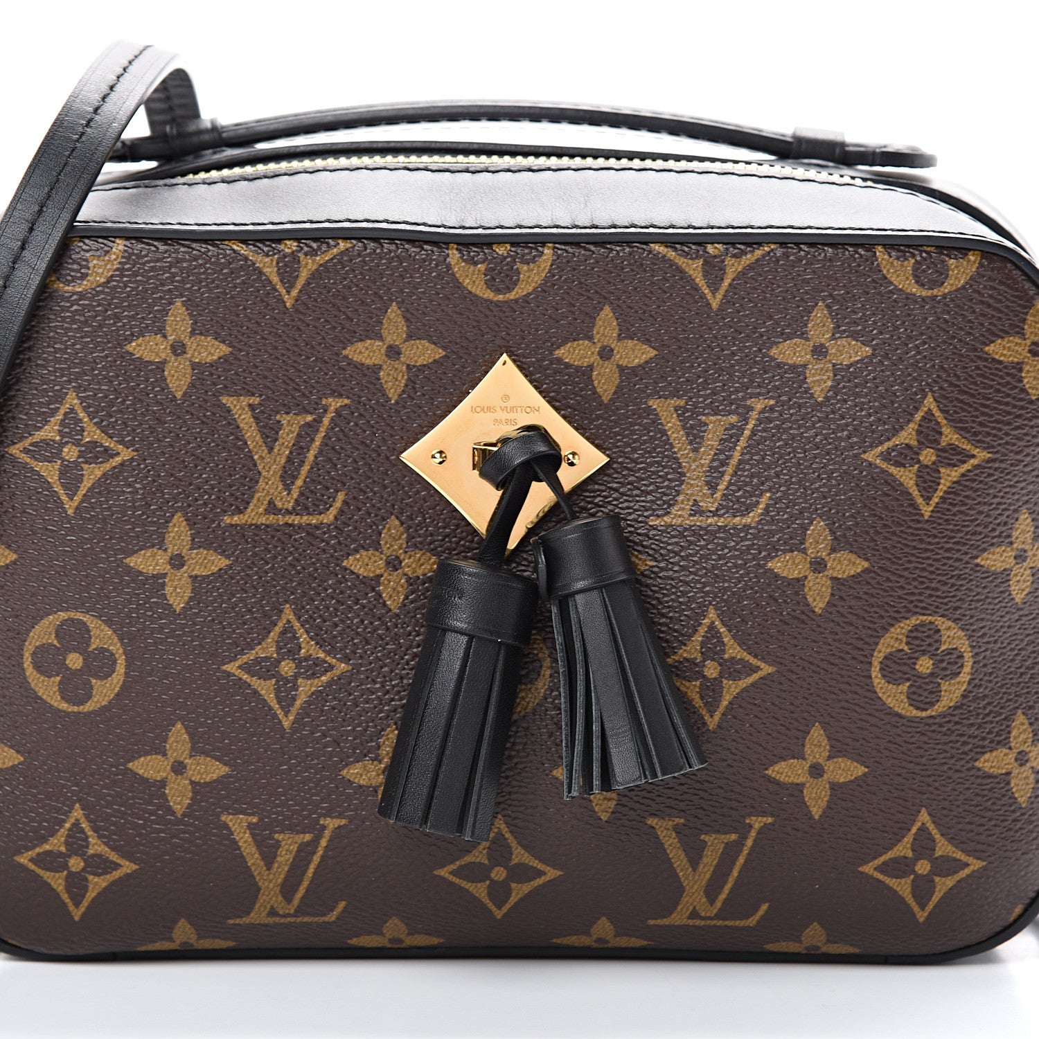 Louis Vuitton Monogram Saintonge Black 7 of 10