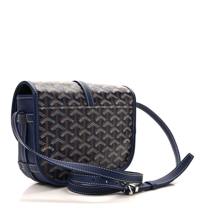 Goyard Goyardine Belvedere II PM Messenger Bag Navy 3 of 9