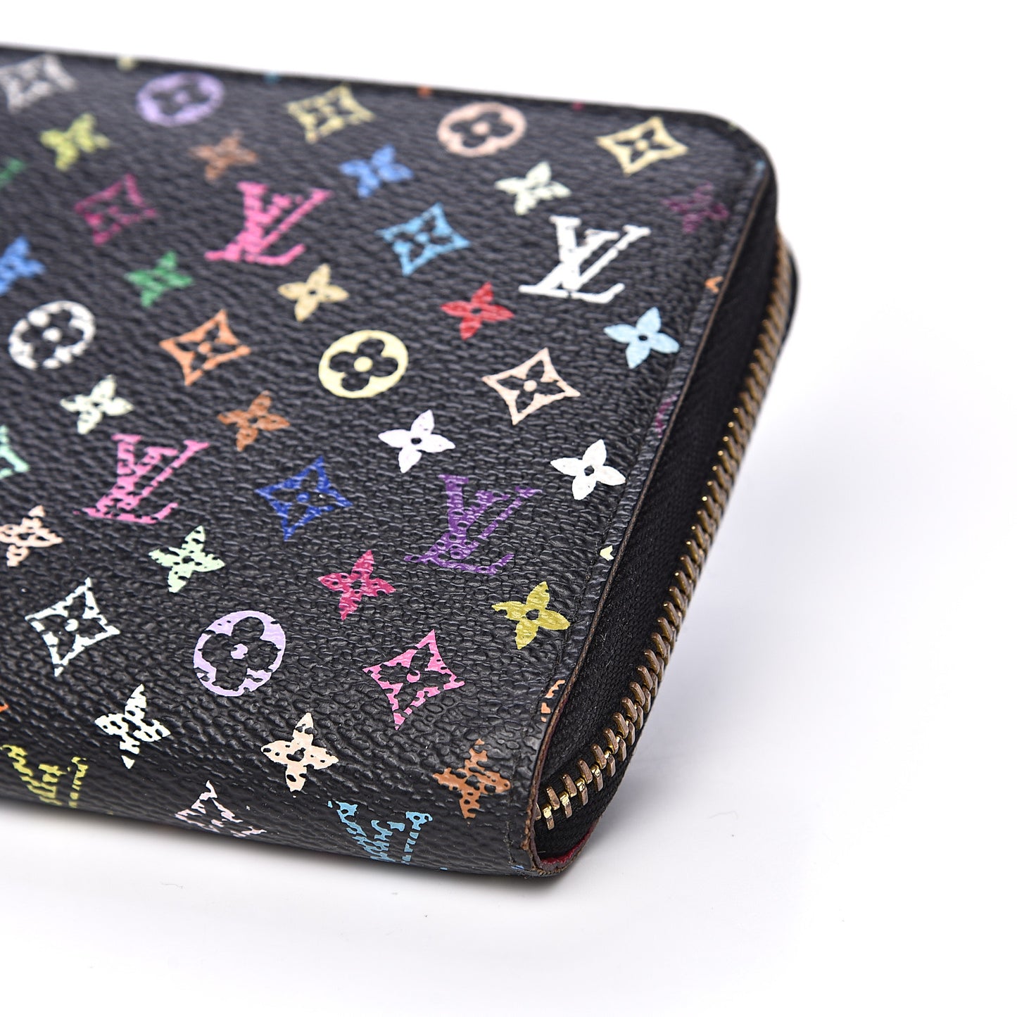 Monogram Multicolor Zippy Wallet Black Grenade
