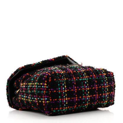 Saint Laurent Tweed Toy Loulou Shoulder Bag Black 4 of 10