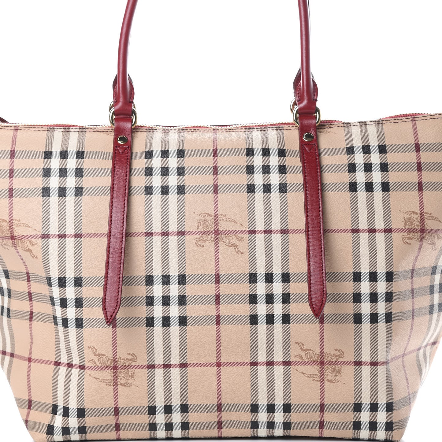 Haymarket Check Medium Salisbury Tote Military Red