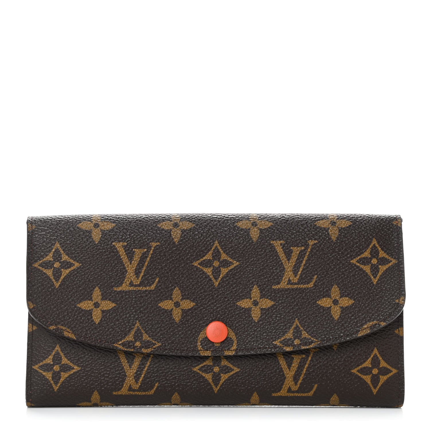 Louis Vuitton Monogram Emilie Wallet Piment 1 of 8