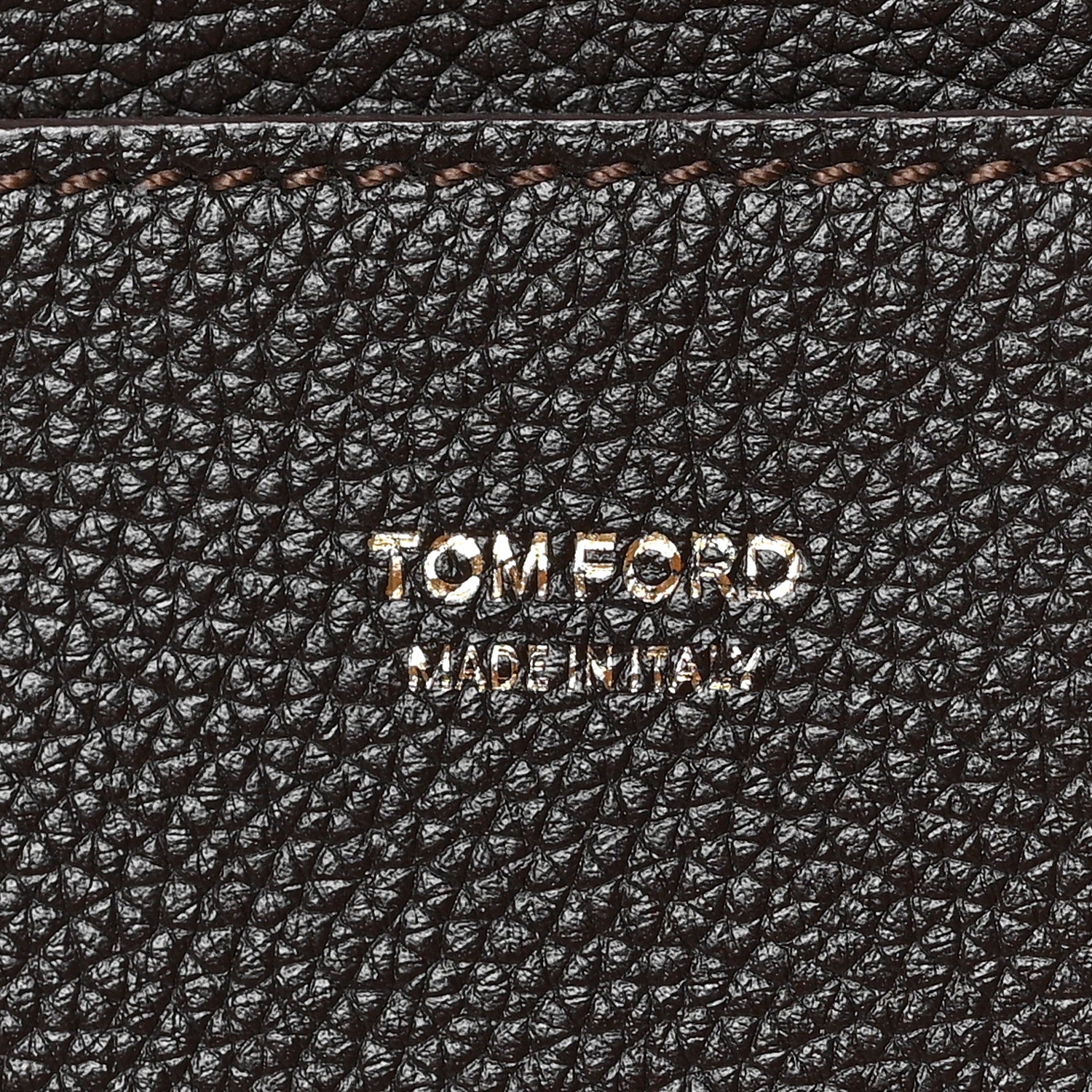 Tom Ford Grained Calfskin Medium Jennifer Crossbody Bag Brown 7 of 13