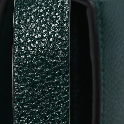 Gucci Grainy Calfskin Small Zumi Shoulder Bag Vintage Green 13 of 15
