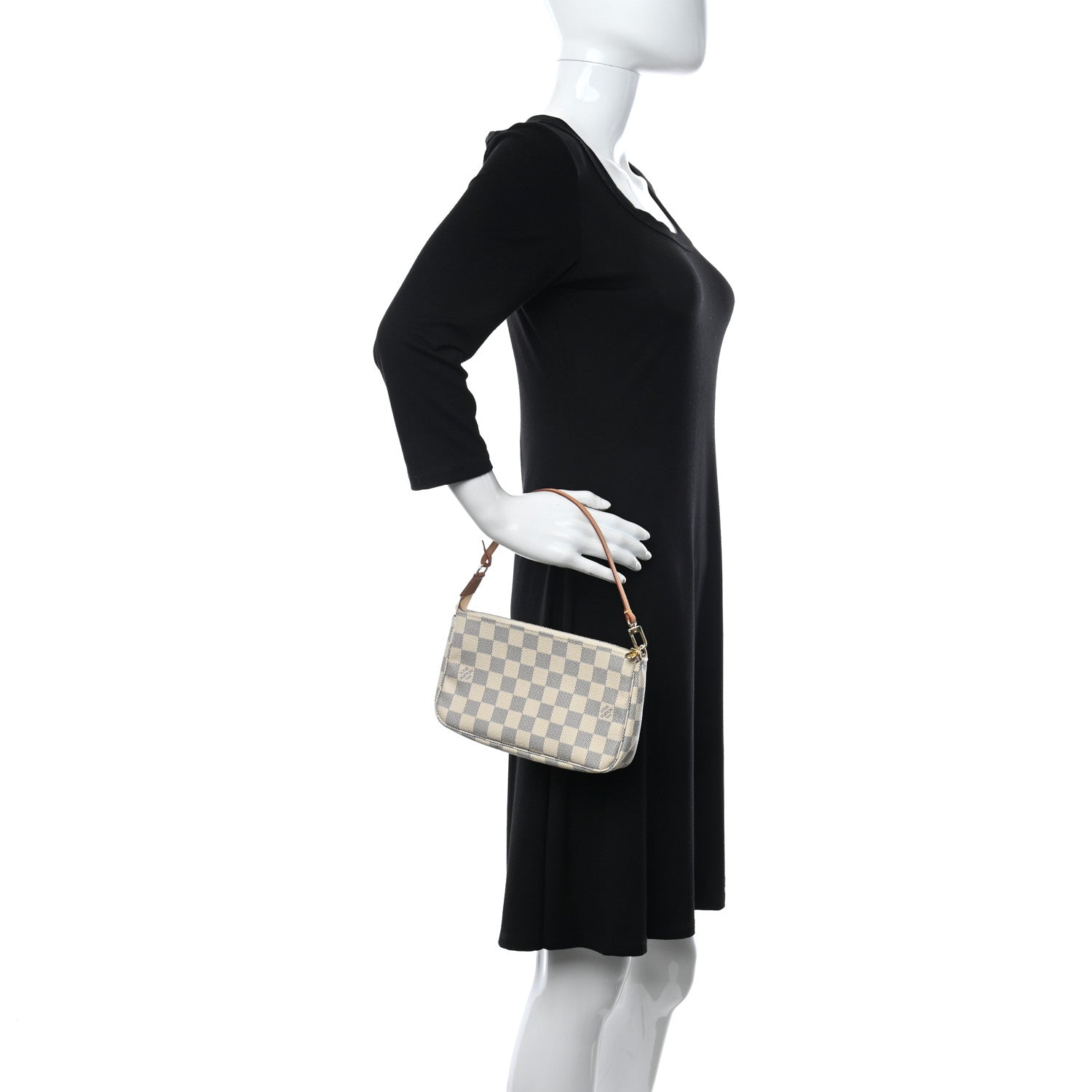 Louis Vuitton Damier Azur Pochette Accessories NM 2 of 6