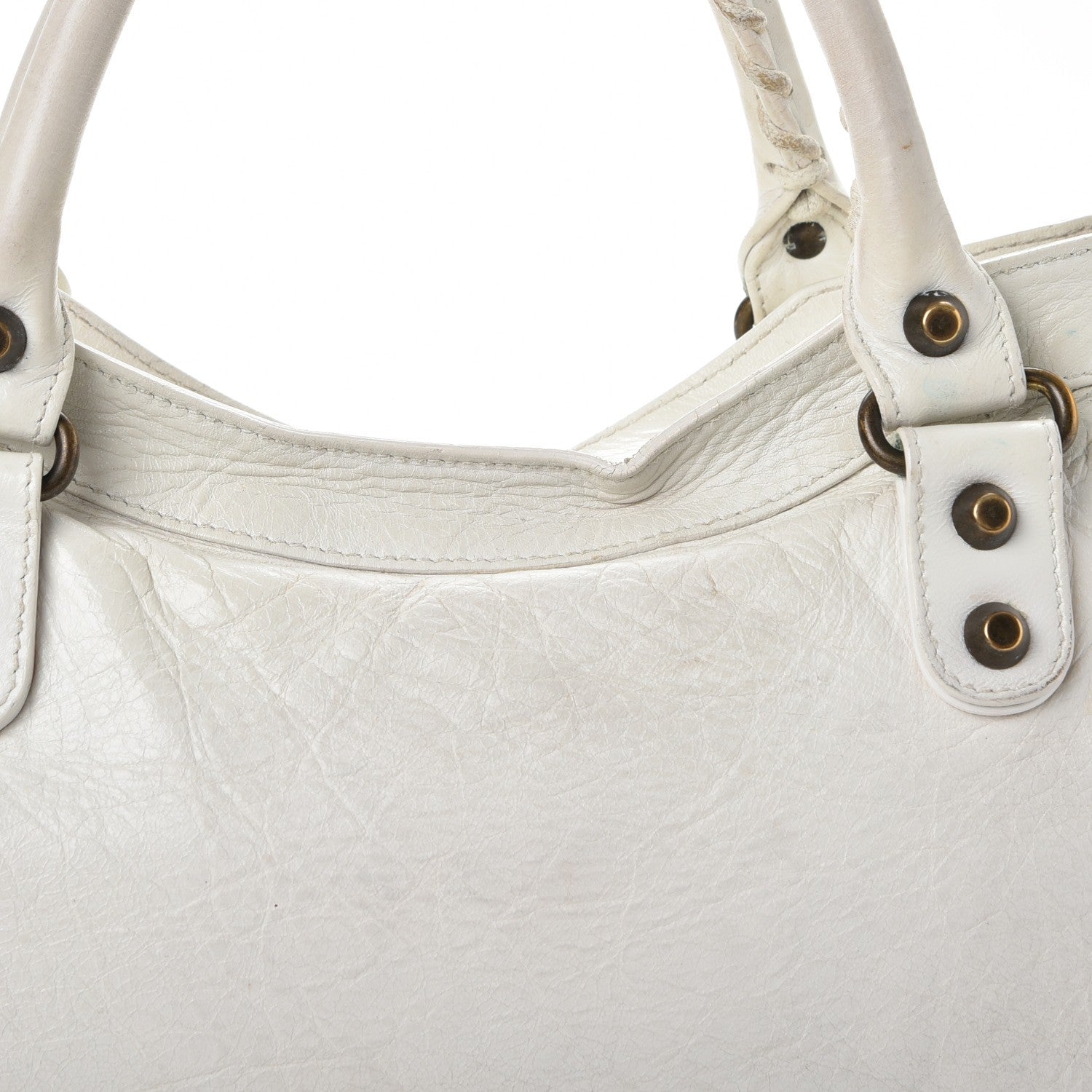 Balenciaga Agneau Classic Hardware City White 12 of 22