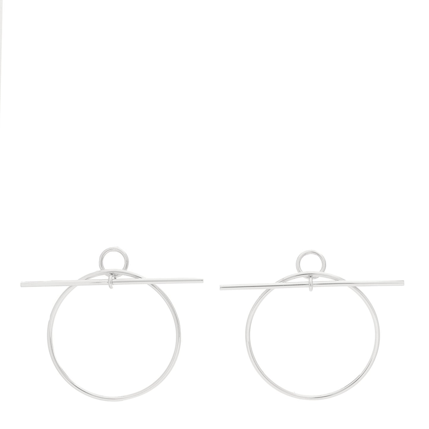 Sterling Silver MM Loop Earrings