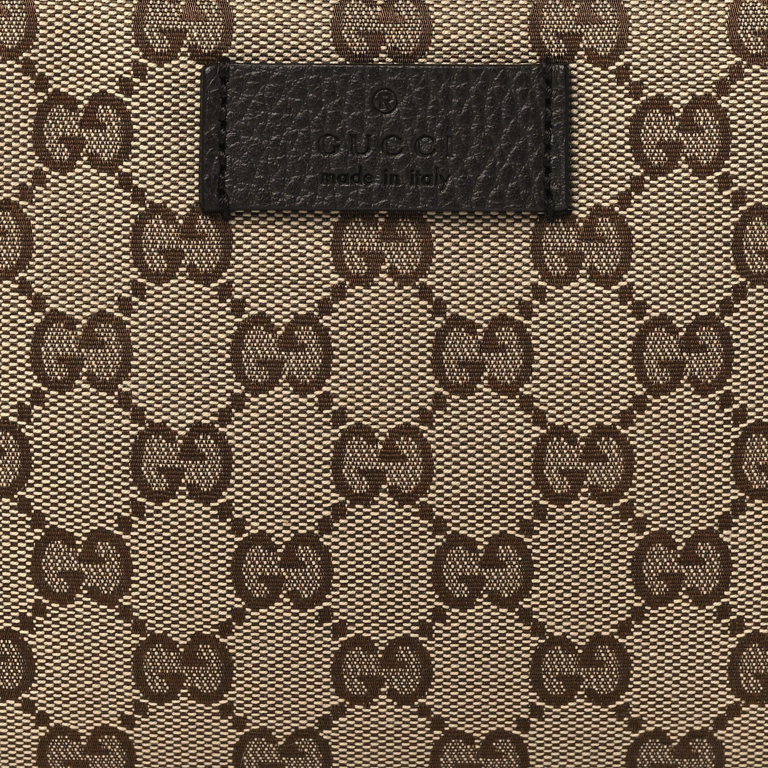 Gucci Monogram Belt Bag Dark Brown 7 of 7