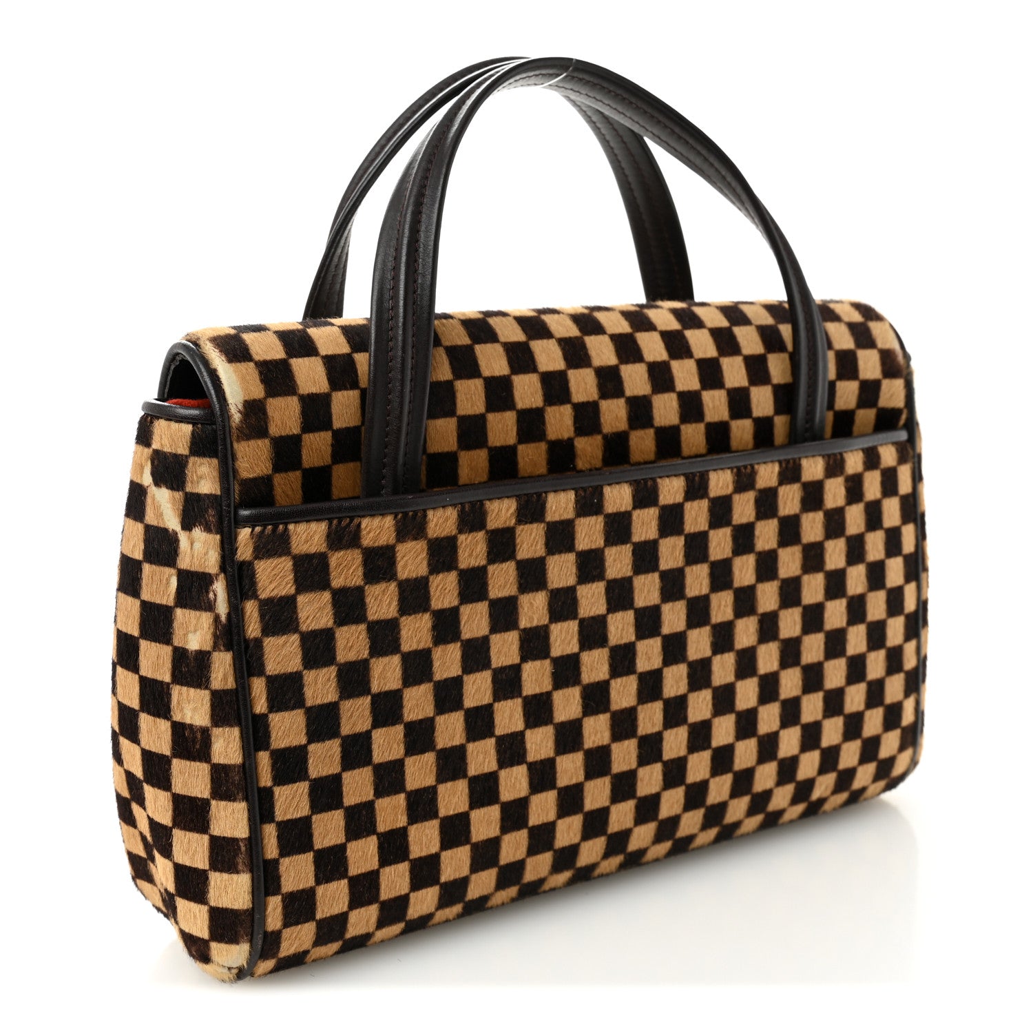 Louis Vuitton Damier Calf Hair Sauvage Lionne 3 of 12