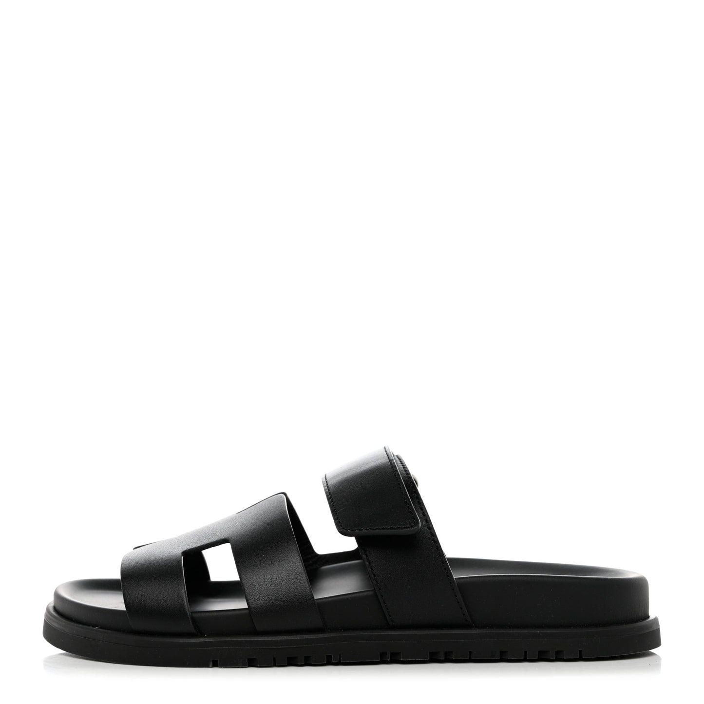 Calfskin Womens Chypre Sandals 37 Black