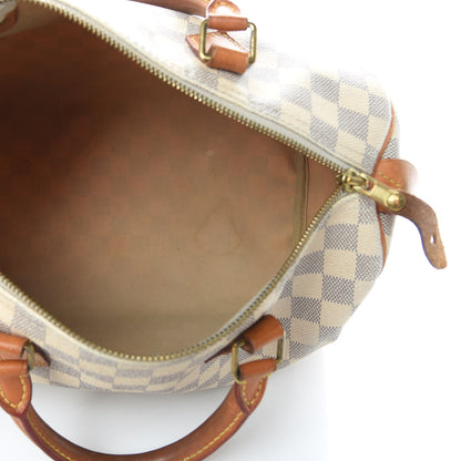 Louis Vuitton Damier Azur Speedy 30 5 of 17