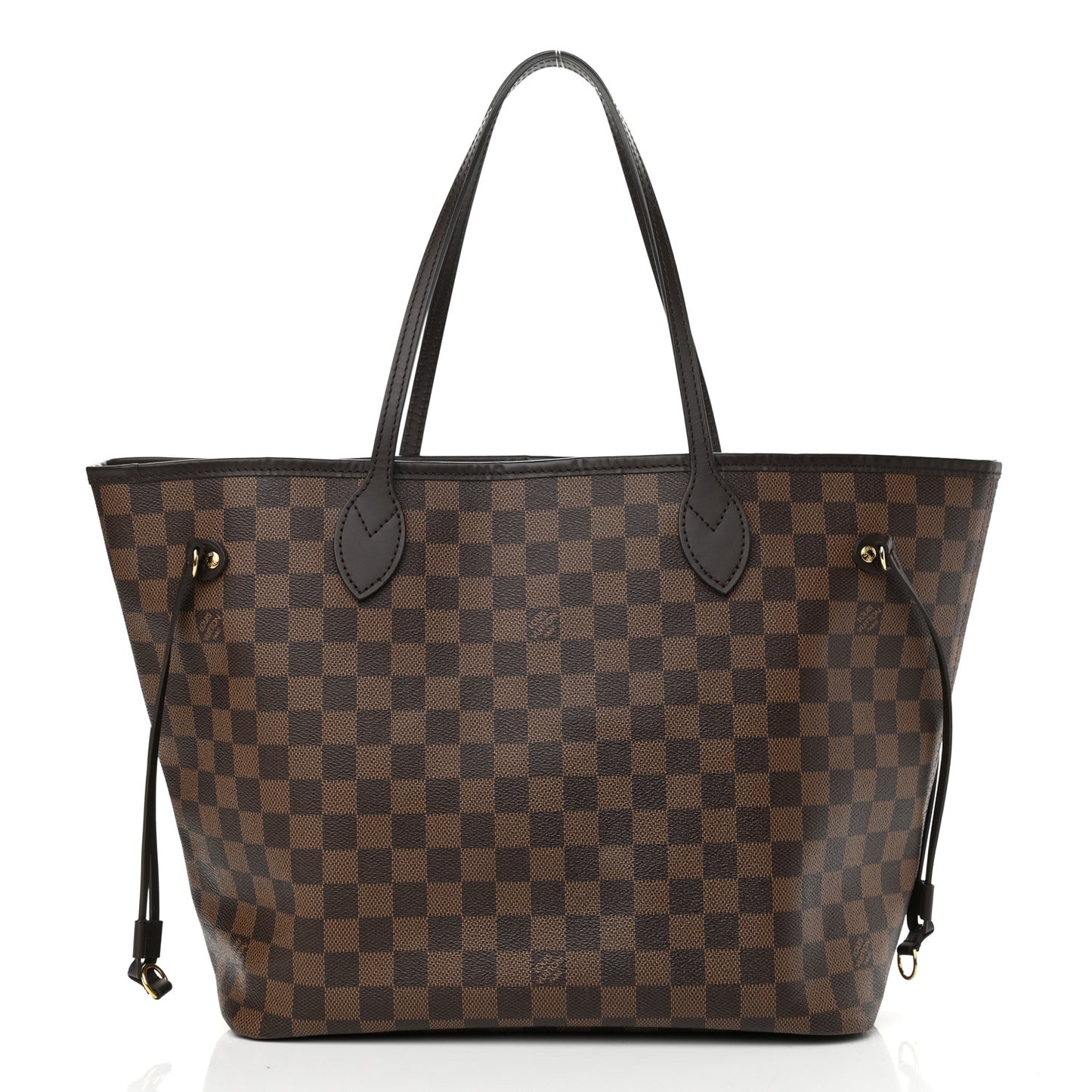 Damier Ebene Neo Neverfull MM Rose Ballerine