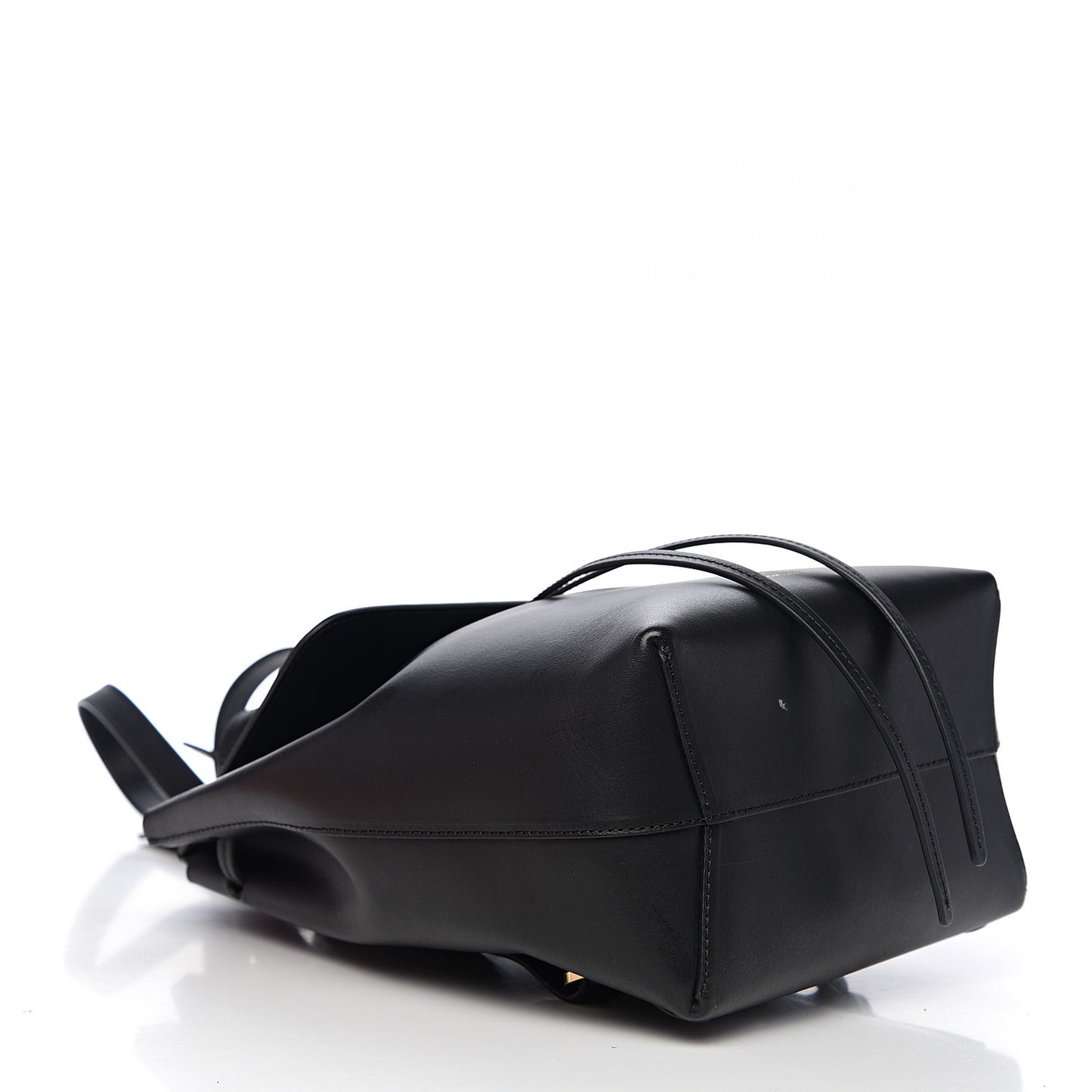 Calfskin Mini Backpack Bag Black
