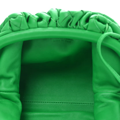 Bottega Veneta Nappa Intrecciato The Mini Pouch Clutch Parakeet 5 of 11