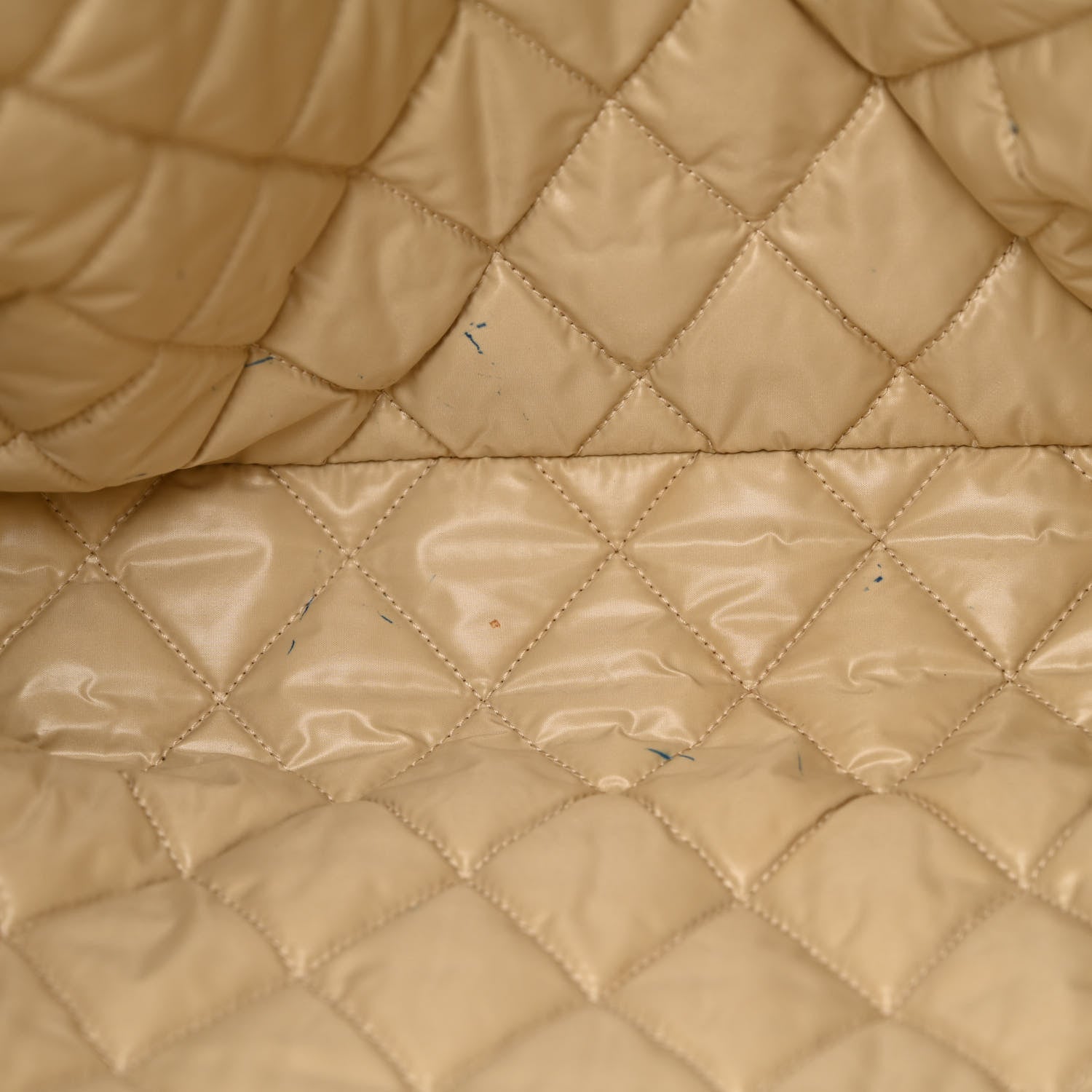 Chanel Nylon Quilted Medium Coco Cocoon Reversible Tote Khaki 9 of 15