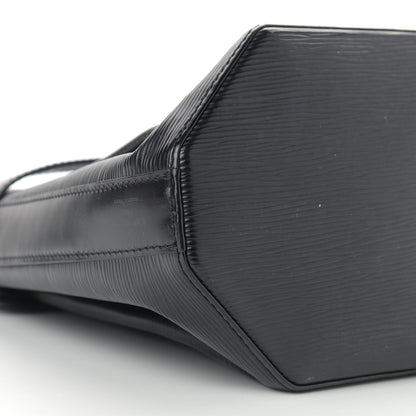 Louis Vuitton Epi Sac D'Epaule Black 7 of 14
