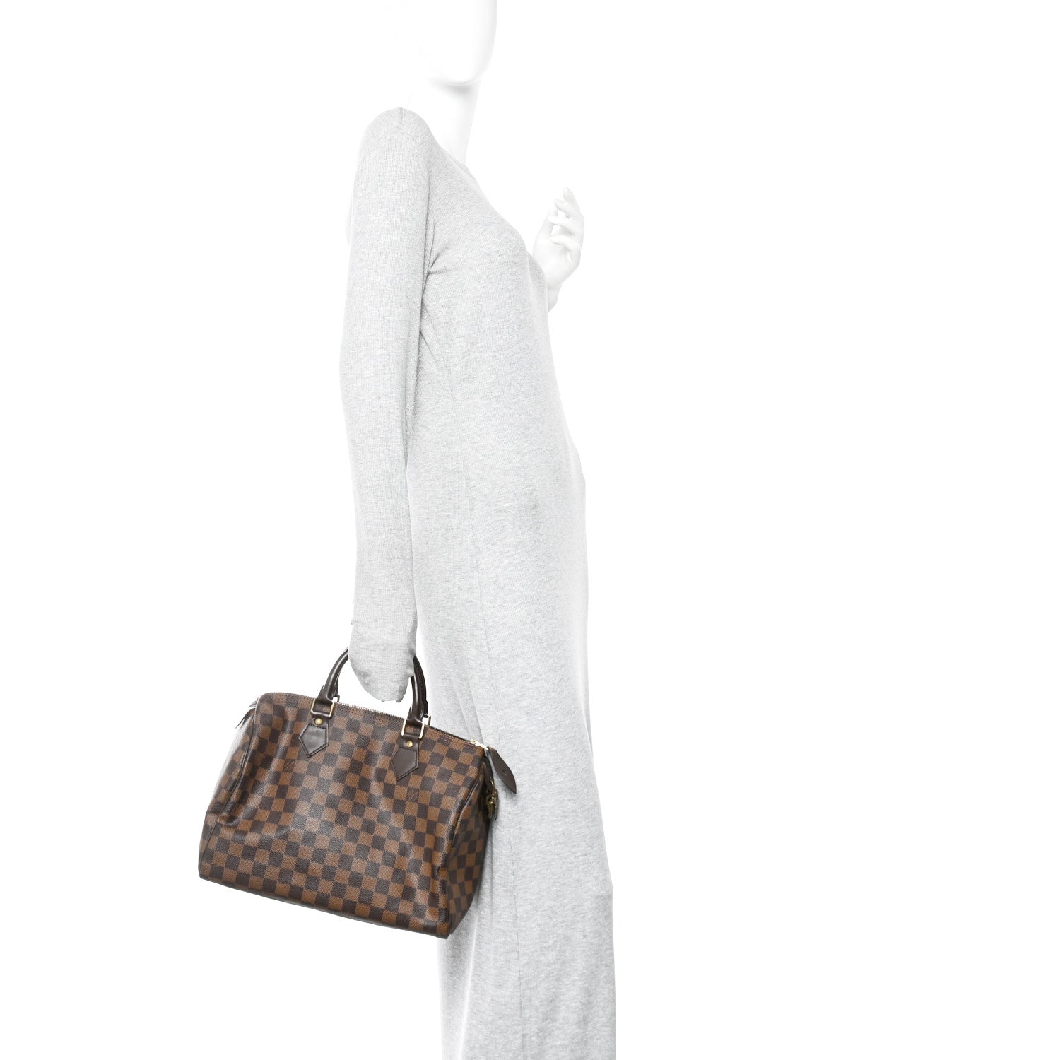Louis Vuitton Damier Ebene Speedy 30 2 of 12