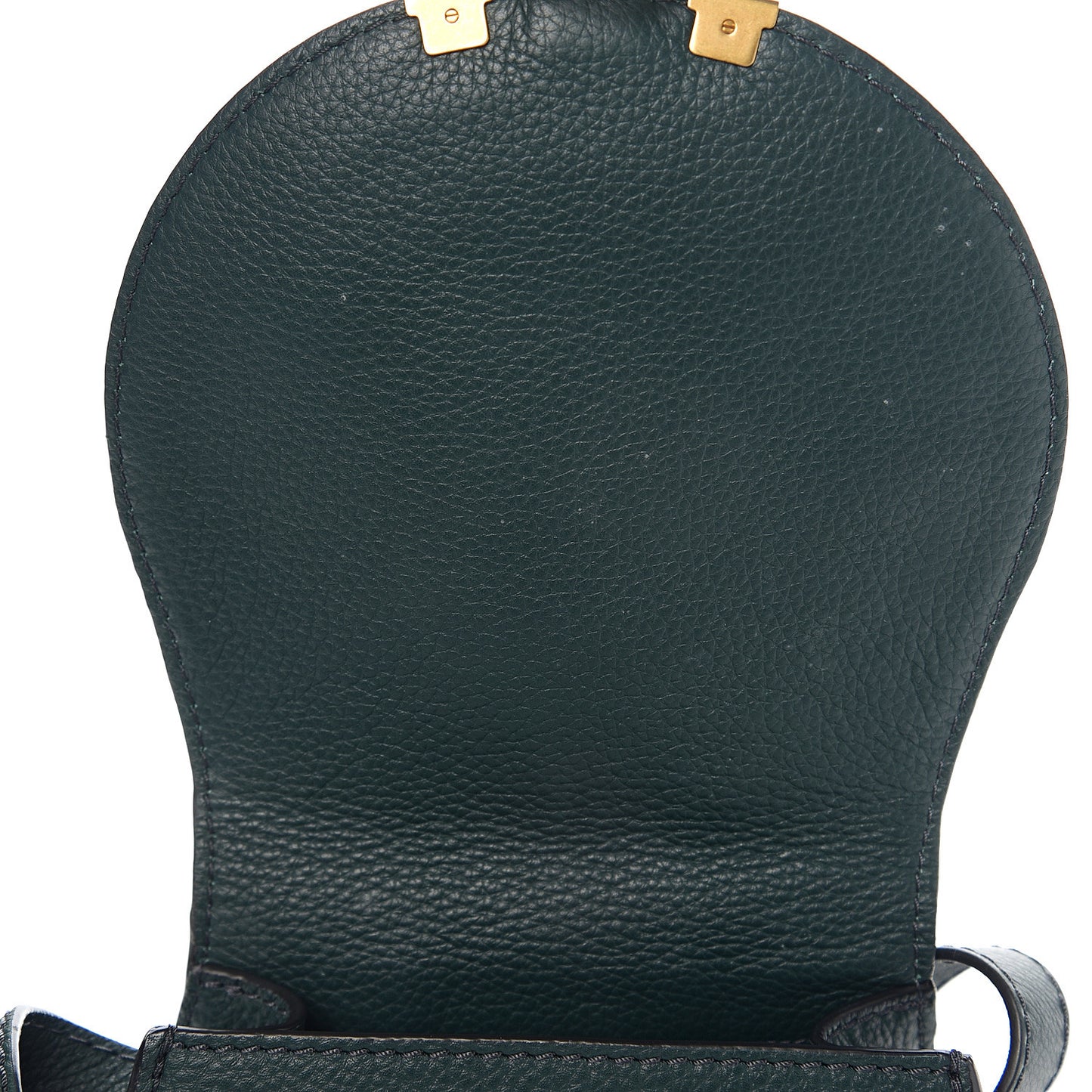 Calfskin Mini Marcie Round Crossbody Bag Rainforest