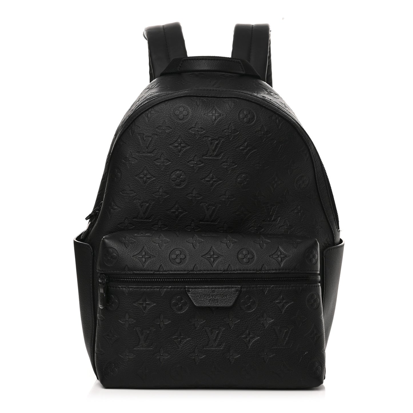 Calfskin Monogram Shadow Discovery Backpack Black