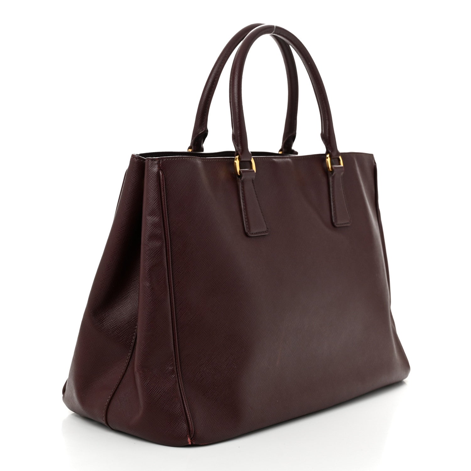 Prada Saffiano Lux Large Tote Granato 3 of 13