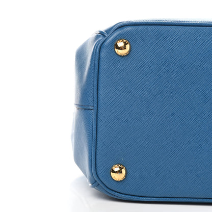 Prada Saffiano Lux Parabole Tote Cobalto 8 of 11
