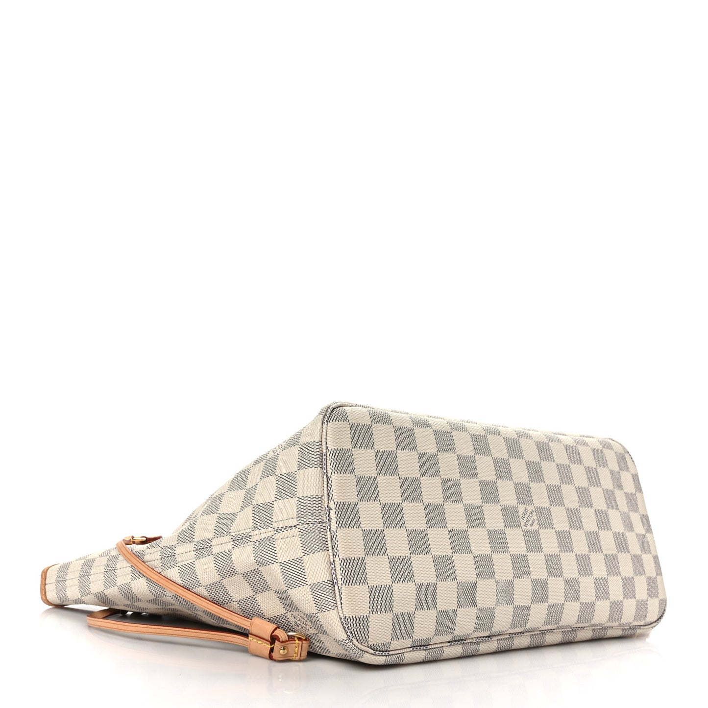 Damier Azur Neo Neverfull MM Rose Ballerine
