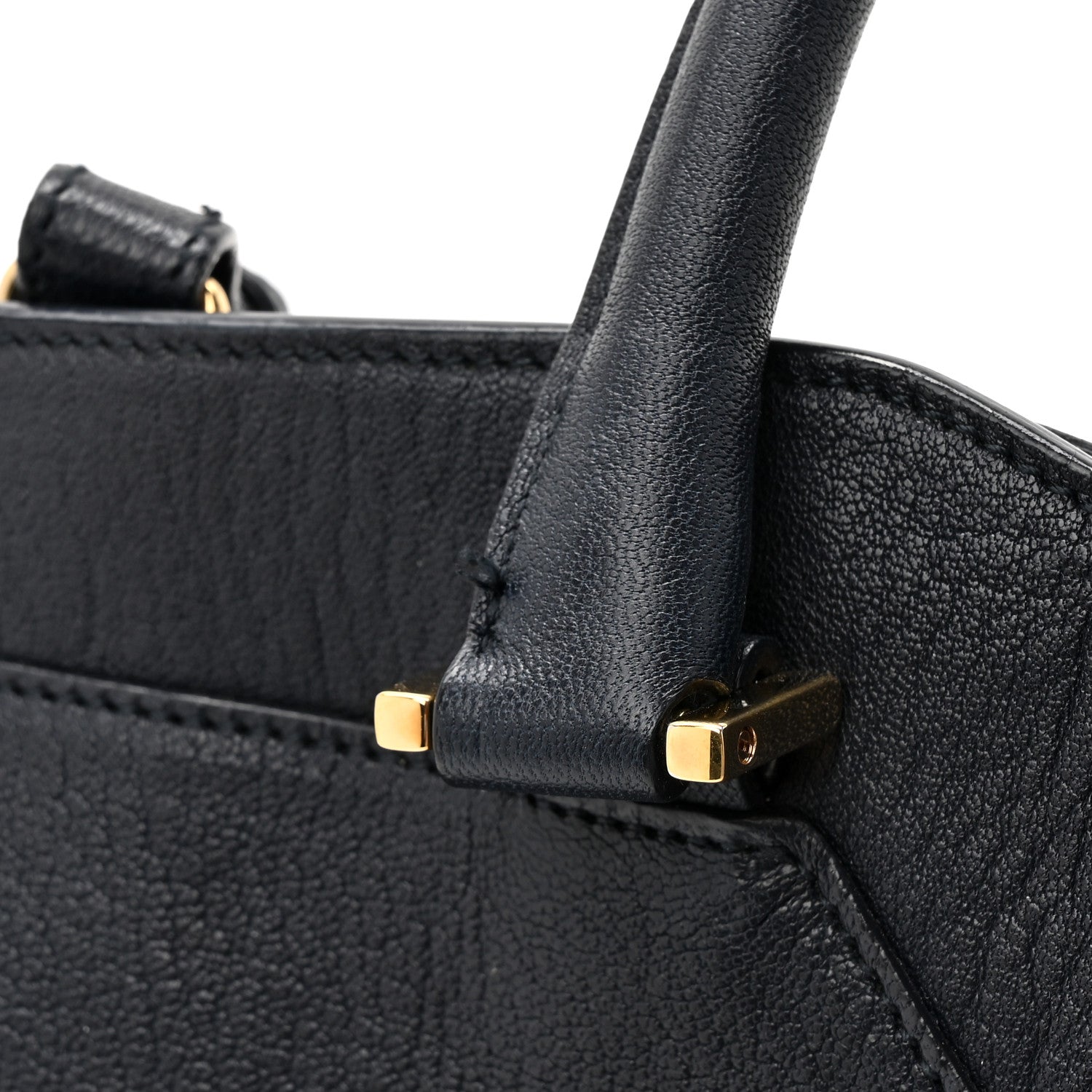 Saint Laurent Sheepskin Small Cabas ChYc Navy 12 of 12