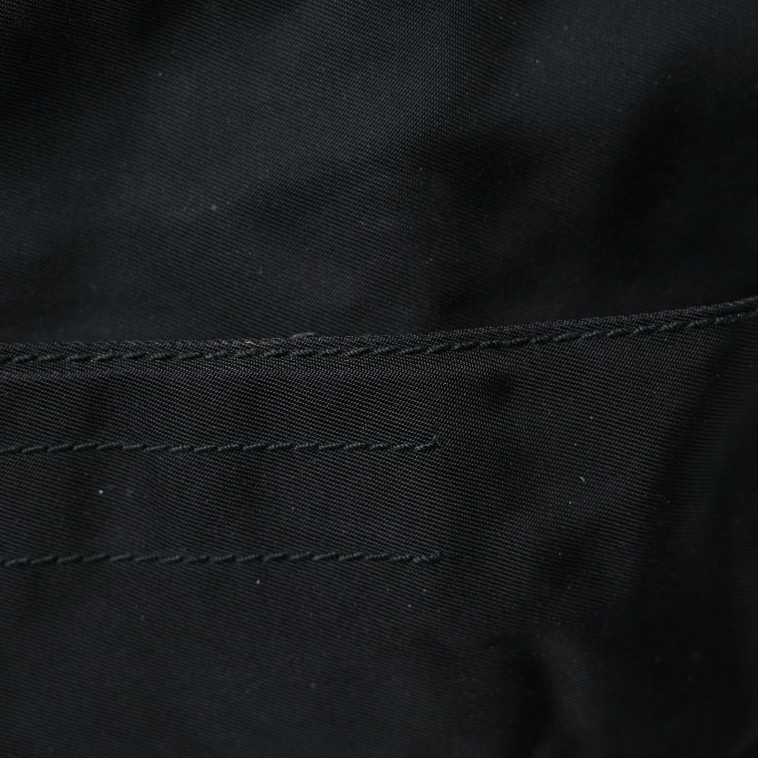 Prada Tessuto Nylon Saffiano Flat Messenger Bag Black 14 of 17