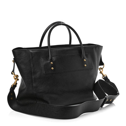Christian Dior Goatskin DIORANGELES Tote Black 3 of 11