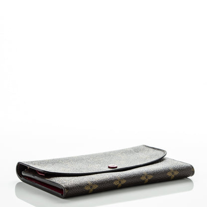 Louis Vuitton Monogram Emilie Wallet Fuchsia 4 of 8