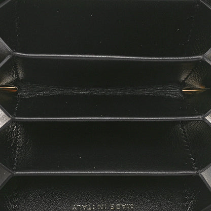 Chanel Glazed Goatskin Quilted Small Box With Chain Black 5 of 12