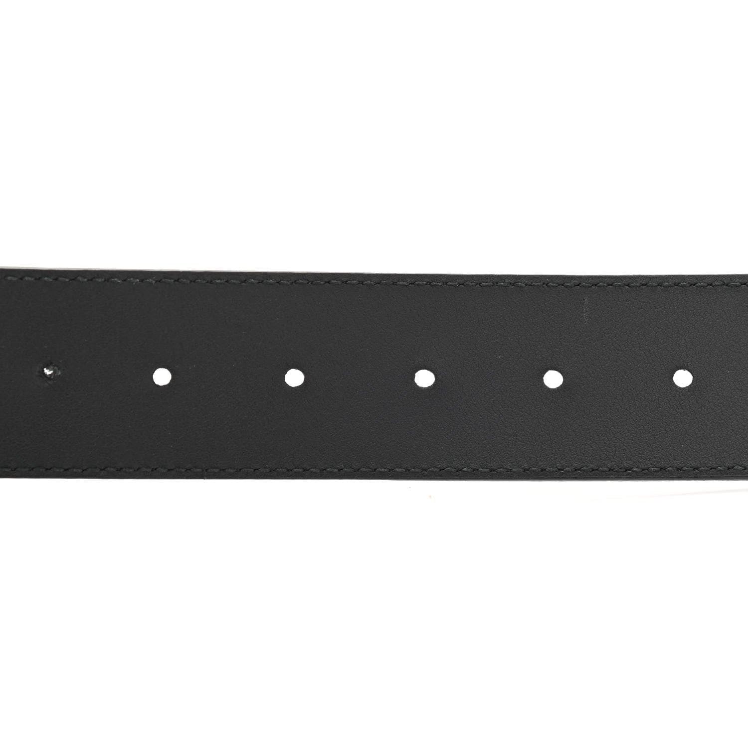 Gucci Calfskin Double G 40mm Belt 80 32 Black 7 of 8