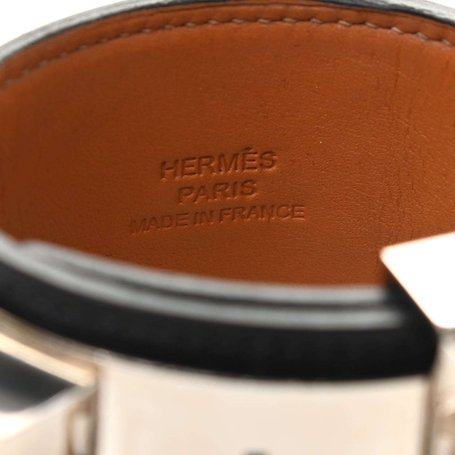 Hermes Chamonix Collier de Chien CDC Bracelet S Black 4 of 5