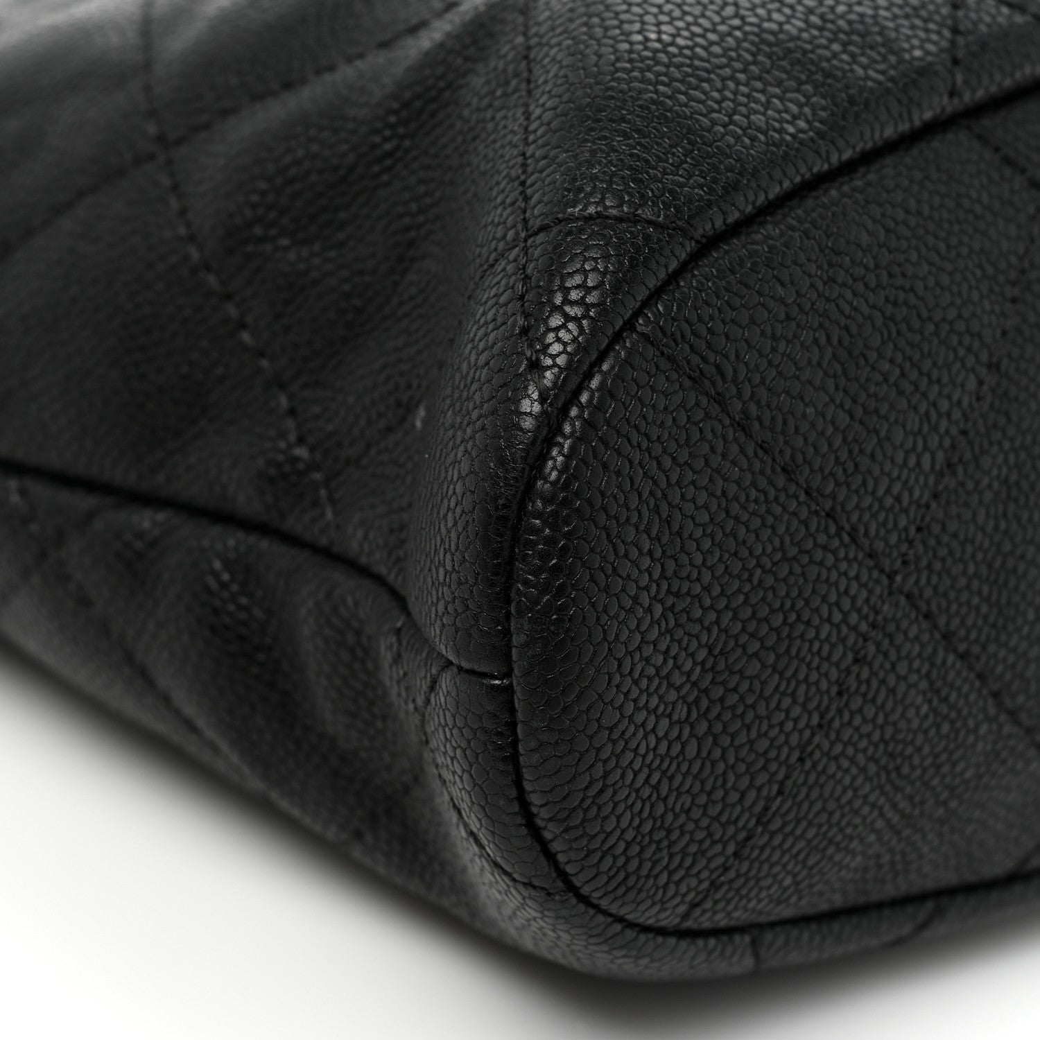 Chanel Caviar Quilted Large CC Tote Black 17 of 17