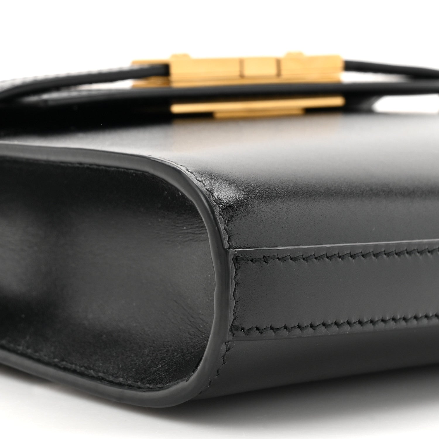Saint Laurent Smooth Calfskin Mini Manhattan Shoulder Bag Black 10 of 13